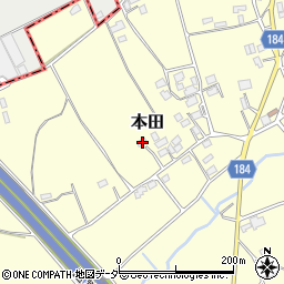 埼玉県深谷市本田6069周辺の地図