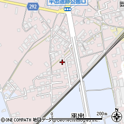 長野県塩尻市桔梗ケ原106-40周辺の地図