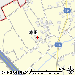 埼玉県深谷市本田6070周辺の地図