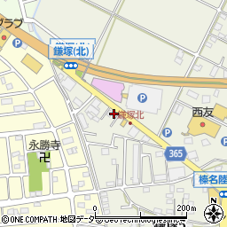 仙道フライ周辺の地図