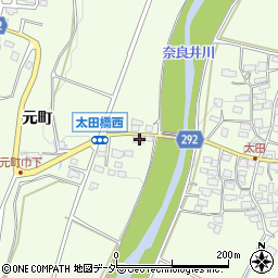 長野県塩尻市洗馬1342周辺の地図
