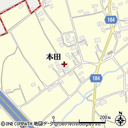 埼玉県深谷市本田6077周辺の地図