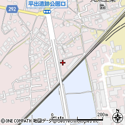 長野県塩尻市桔梗ケ原106-92周辺の地図
