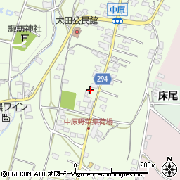 長野県塩尻市太田409周辺の地図