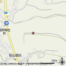 茨城県鉾田市梶山周辺の地図