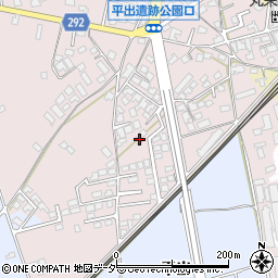 長野県塩尻市桔梗ケ原106-39周辺の地図