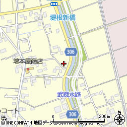 埼玉県行田市堤根750周辺の地図
