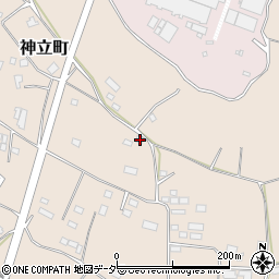 茨城県土浦市神立町2180-1周辺の地図