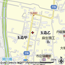 茨城県行方市玉造甲117周辺の地図