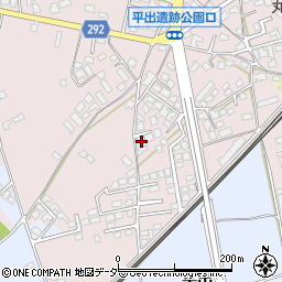 長野県塩尻市桔梗ケ原109-3周辺の地図