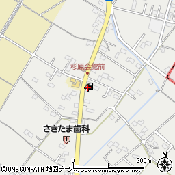 キムラ石油株式会社　ユーライト埼玉周辺の地図