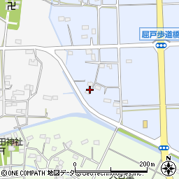 埼玉県熊谷市屈戸140周辺の地図