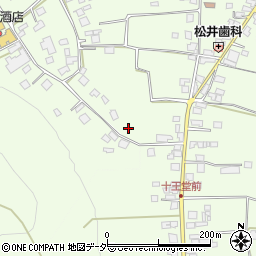 長野県塩尻市洗馬2628周辺の地図