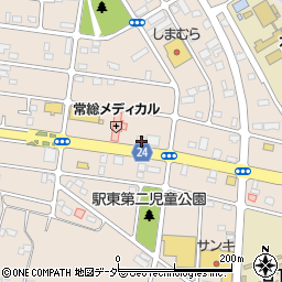 茨城県常総市新石下3925周辺の地図