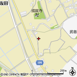 茨城県土浦市上坂田631周辺の地図