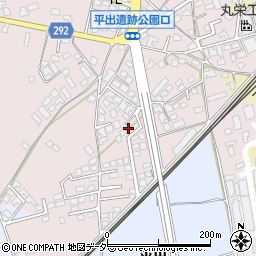 長野県塩尻市桔梗ケ原106-47周辺の地図