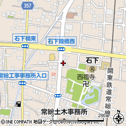 茨城県常総市新石下1011-1周辺の地図