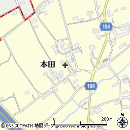 埼玉県深谷市本田6081周辺の地図