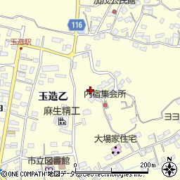 茨城県行方市玉造甲4581周辺の地図