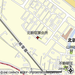 北新宿集会所周辺の地図