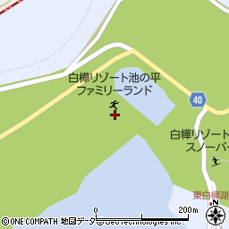 長野県北佐久郡立科町芦田八ケ野白樺湖周辺の地図