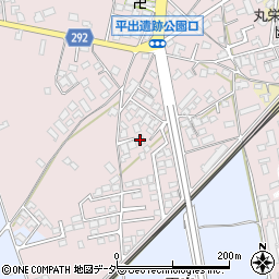 長野県塩尻市桔梗ケ原109-5周辺の地図