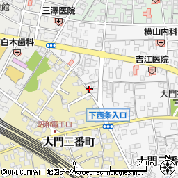 長野県塩尻市大門三番町1周辺の地図