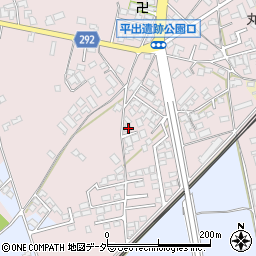 長野県塩尻市桔梗ケ原109-10周辺の地図