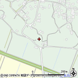 茨城県かすみがうら市安食1022-2周辺の地図