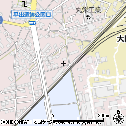 長野県塩尻市桔梗ケ原81-1周辺の地図
