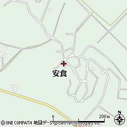 茨城県かすみがうら市安食2460-2周辺の地図