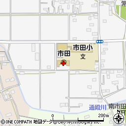 市田周辺の地図