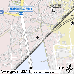 長野県塩尻市桔梗ケ原80-3周辺の地図
