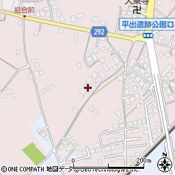 長野県塩尻市桔梗ケ原146-7周辺の地図