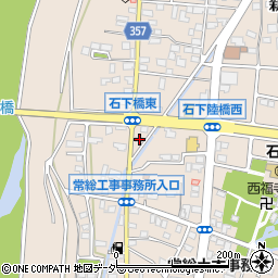 茨城県常総市新石下361周辺の地図