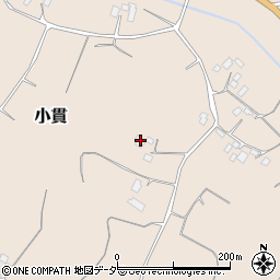 茨城県行方市小貫887-1周辺の地図