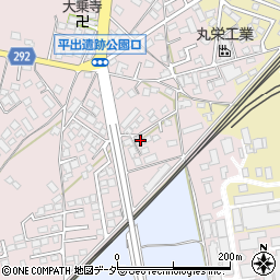 長野県塩尻市桔梗ケ原78-1周辺の地図