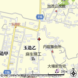 茨城県行方市玉造甲4568-12周辺の地図