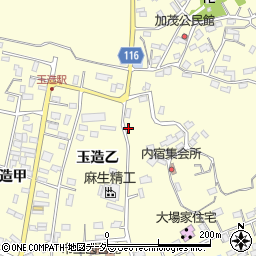 茨城県行方市玉造甲4568周辺の地図