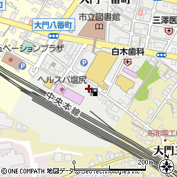 株式会社豊島屋　塩尻サービスステーション周辺の地図