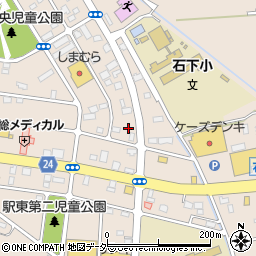 茨城県常総市新石下3968周辺の地図