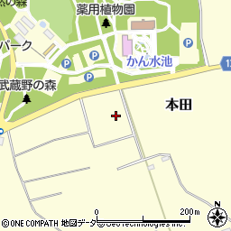 埼玉県深谷市本田5841周辺の地図
