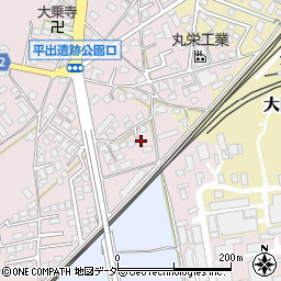 長野県塩尻市桔梗ケ原79-11周辺の地図