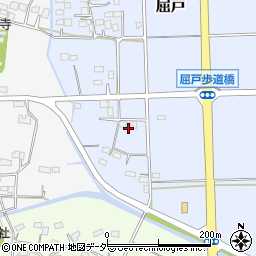 埼玉県熊谷市屈戸155周辺の地図