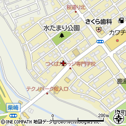 ココステクノパーク桜店周辺の地図
