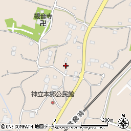 茨城県土浦市神立町1198-1周辺の地図