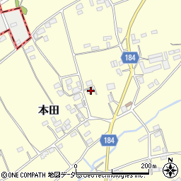 埼玉県深谷市本田6110周辺の地図