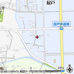 埼玉県熊谷市屈戸156周辺の地図