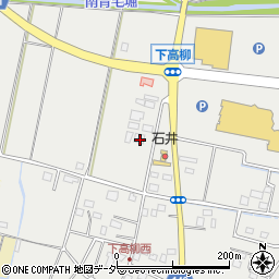 埼玉県加須市下高柳1638-2周辺の地図