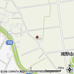 茨城県常総市鴻野山481周辺の地図